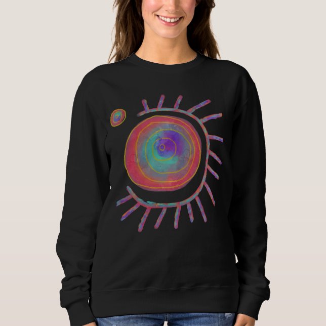 Moletom Arte Wearable Abstrato original (Frente)