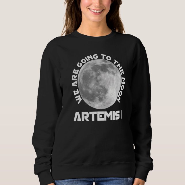Moletom Artemis Mission August 29 2022 We Are Going To The (Frente)