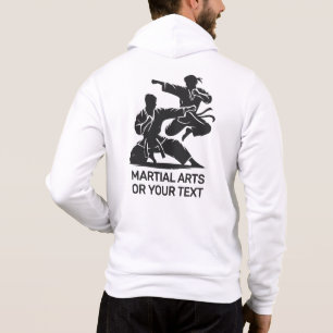 Moletom Artes Marciais com Nome e Texto Personalizados