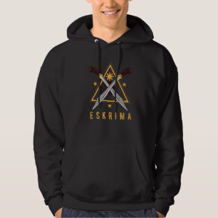 Moletom Artes Marciais Filipinas Com Pentes E Facas Ou Es