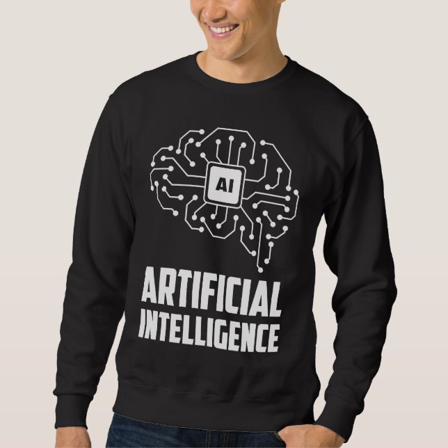 Moletom Artificial Intelligence Geek Tech Data Science Pro (Frente)