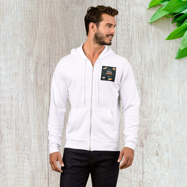 Moletom Artisan Bread Bakery Loaf Rolls Baguette (Criador carregado)