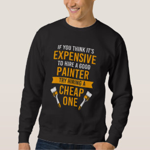 Moletom Artista Interior Exterior Pintor Para Homens