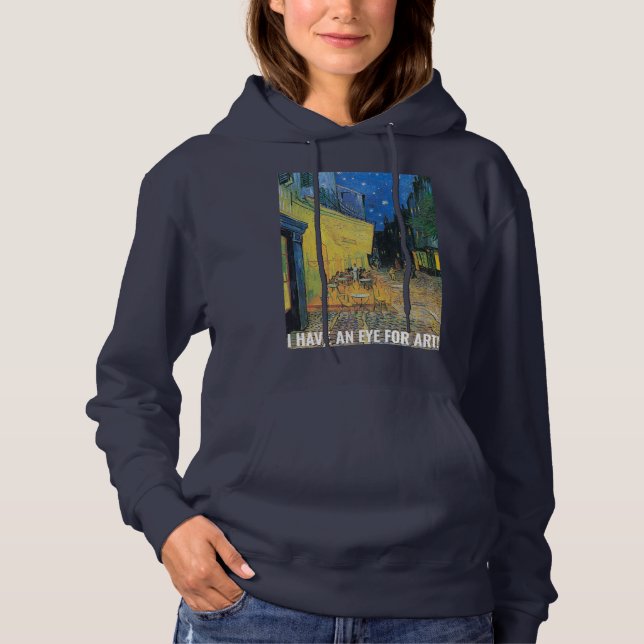 Moletom Artista Van Gogh Inspirou o Sweatshirt Hoed (Frente)