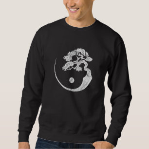 Moletom Árvore Bonsai Yin Yang Budista Japonês Zen Meditaç