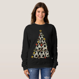 Moletom Árvore de Natal de Futebol
