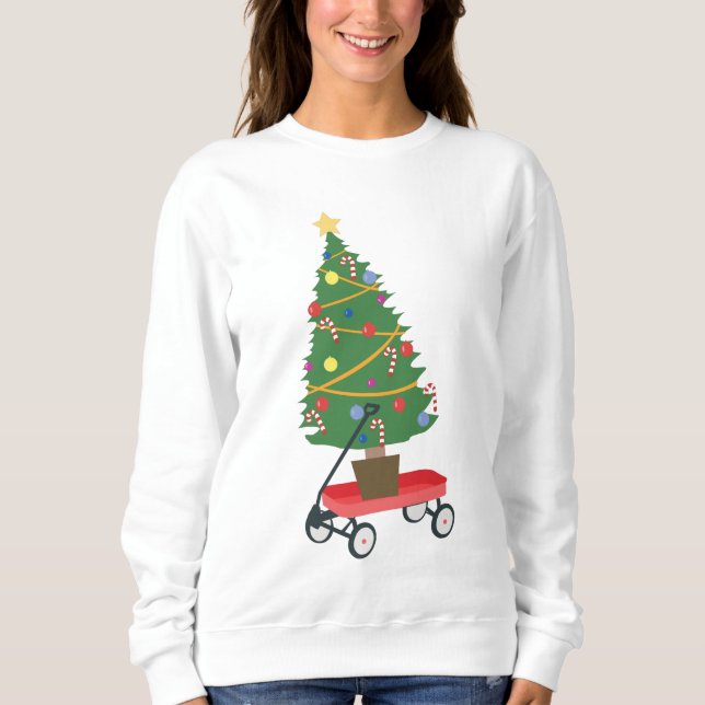 Moletom Árvore de Natal do Vagão (Frente)