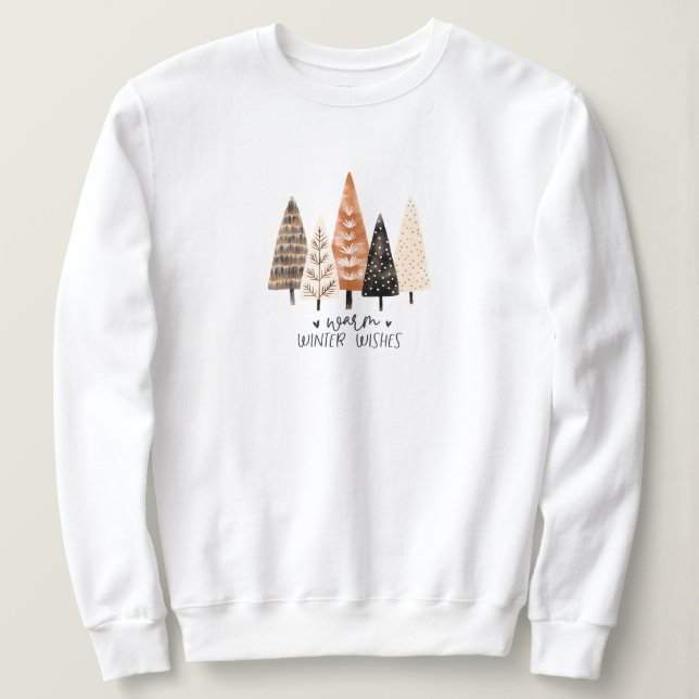 Moletom Árvore de Natal Hygge (Frente do Design)