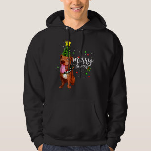 Moletom Árvore de Natal Pitbull da feliz