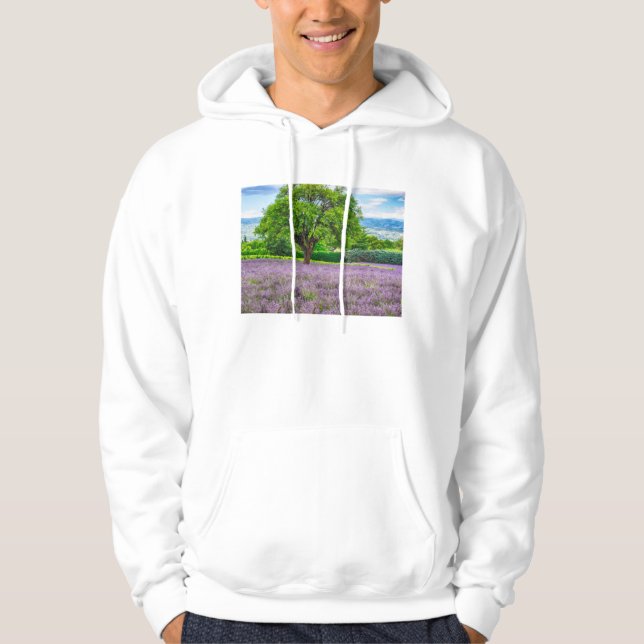 Moletom Árvore no Campo de Lavanda, França (Frente)
