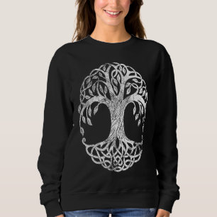 Moletom Árvore Yggdrasil Da Vida Rune Viking Norueguês Des