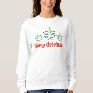 Moletom Árvores de Natal Whimsical