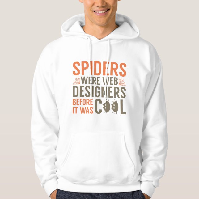 Moletom As Aranhas Eram Projetistas Da Web (Frente)
