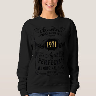 Moletom As Legendas Eram Nasceres Em 1971, 51 Anos, Aniver