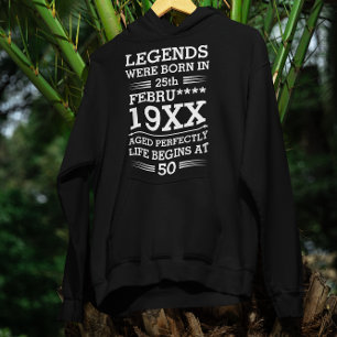 Moletom As Legendas Personalizadas Eram Nasceres no Mês do