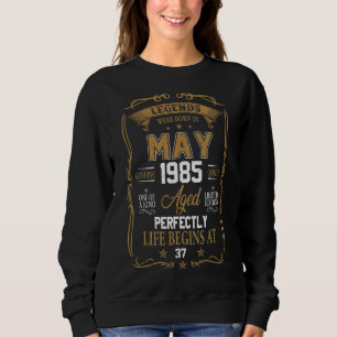 Moletom As Lendas Foram Nasceres Em Maio De 1985 37º Anive