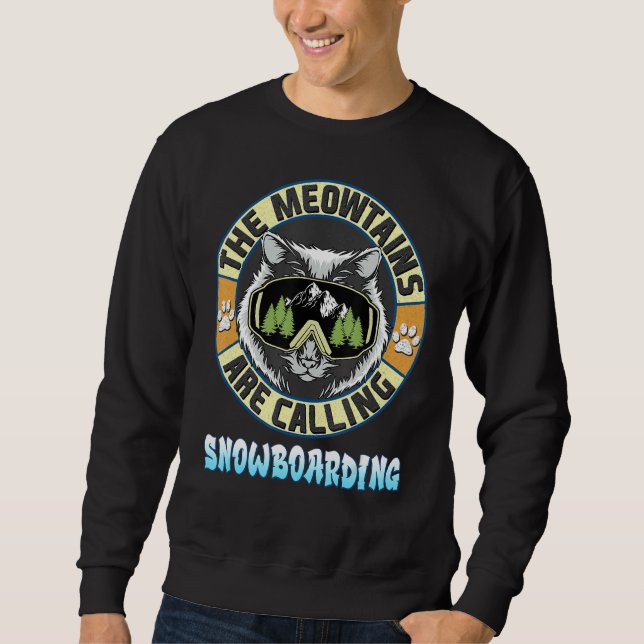 Moletom As Meias Chamam Snowboard Snowboard (Frente)