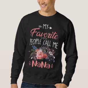 Moletom As Minhas Pessoas Favoritas Chamam-Me Gran Dia de