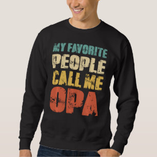 Moletom As Minhas Pessoas Favoritas Chamam-Me Opa Pai Engr
