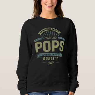 Moletom As minhas Pessoas favoritas chamam-me Pop Vovô Pai