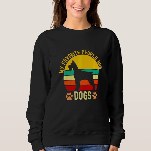 Moletom As Minhas Pessoas Favoritas São Cachorros Pendente (Frente)