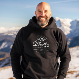 Moletom As Montanhas de Alberta Estão Chamando Eu Devo Ir 