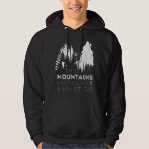 Moletom As Montanhas Estão Chamando E Eu Devo Ir Uivando W