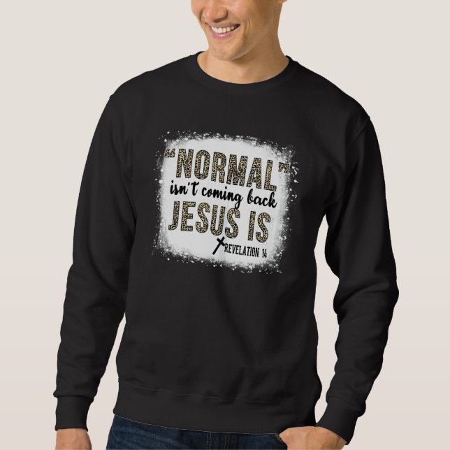 Moletom As mulheres invadidas não voltam, mas Jesus (Frente)