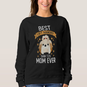 Moletom As Mulheres Mais Bem Esquerdas Entregaram Shih Tzu