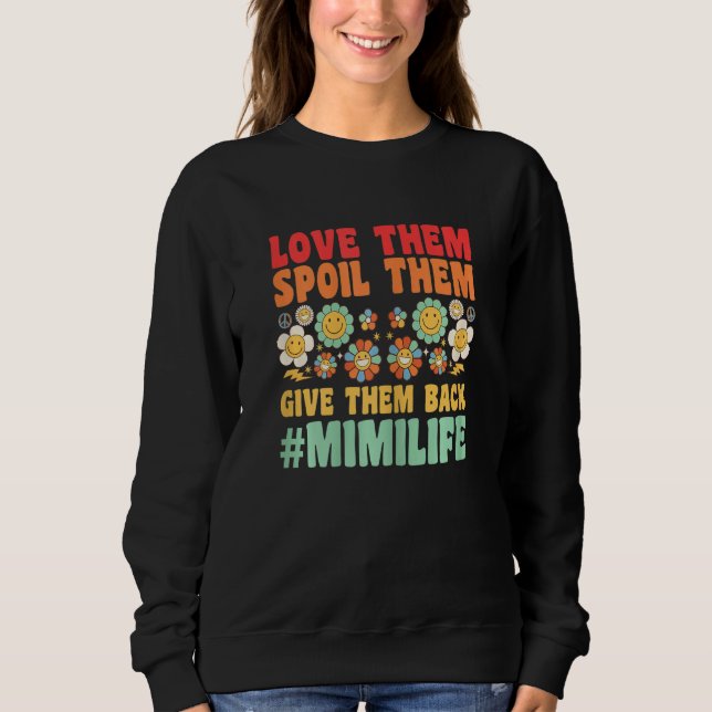 Moletom As mulheres os amam, os mimam e os devolvem mimili (Frente)
