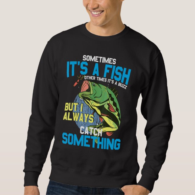 Moletom Às Vezes É Um Peixe Outras Vezes É Um Buzz- Fishi (Frente)