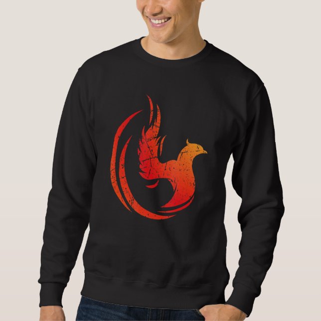 Moletom Ascensão Bird Phoenix Mythasy Mythasy Fans Firebir (Frente)