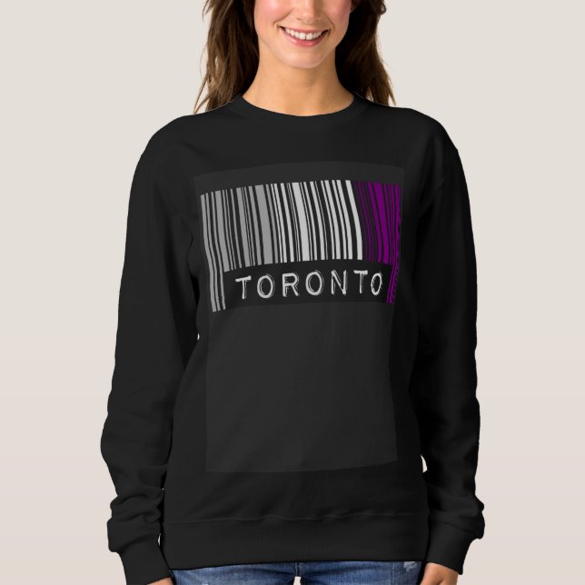 Moletom Asexual Barcode Pride Toronto Canada Cute Ace Aest (Frente)