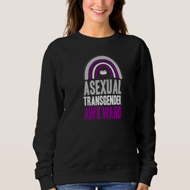 Moletom Asexual Transgênero Enverso Orgulho Asexual Boêmia (Frente)