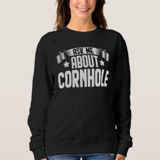 Moletom Ask Me About Cornhole Cornhole Game