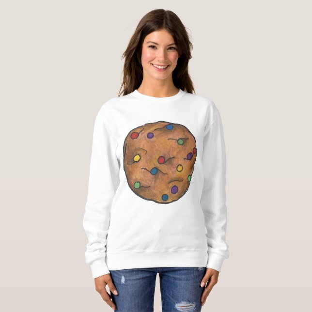Moletom Assar Venda Rainbow Chocolate Chip Cookdie (Frente Completa)