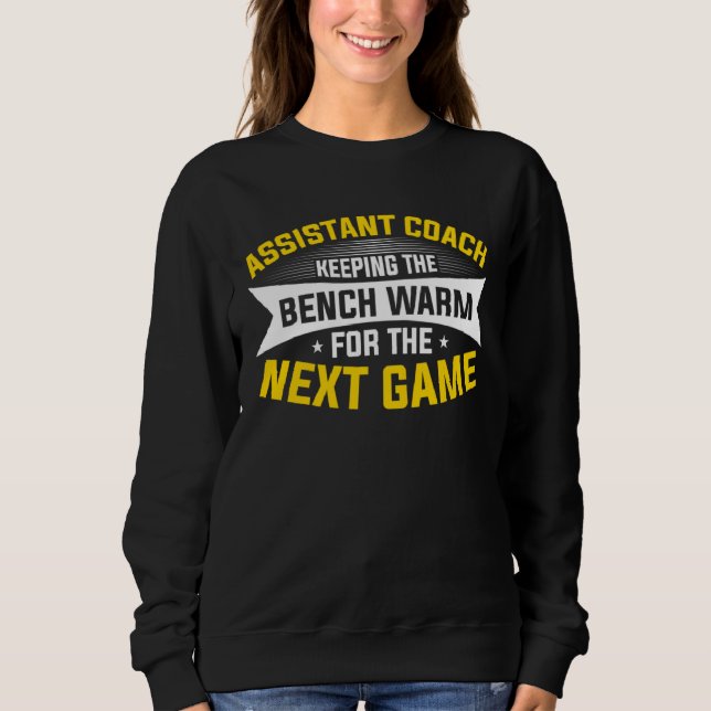 Moletom Assistant Coach (Frente)