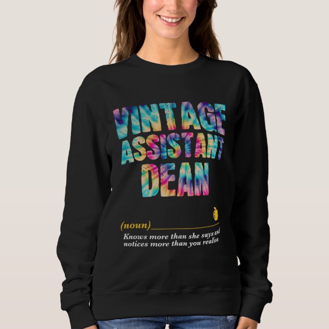 Moletom Assistant Dean Appreciation Week Back to School (Frente)
