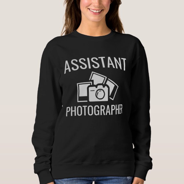 Moletom Assistant Photographer (Frente)