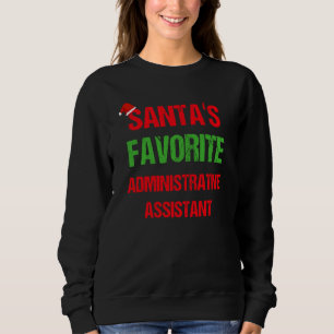 Moletom Assistente administrativo Funny Pajama Natal