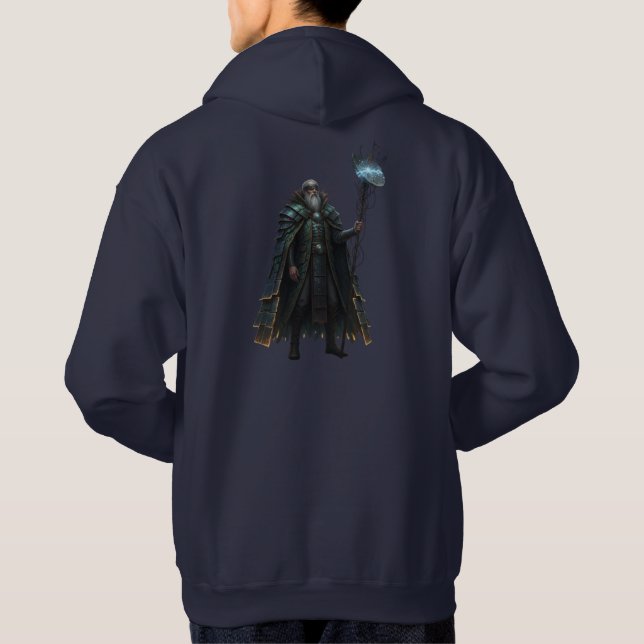 Moletom Assistente Arcane Elder Dark Academia Back Hoodie (Verso)