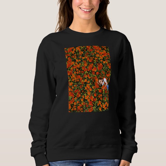 Moletom Assistente De Oz Dorothy Poppy Field (Frente)