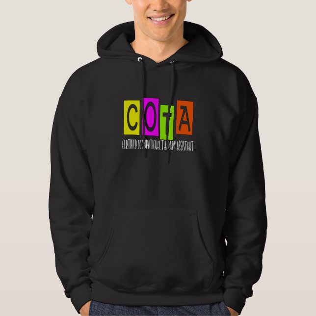 Moletom Assistente De Terapêutica Ocupacional Certificada  (Frente)
