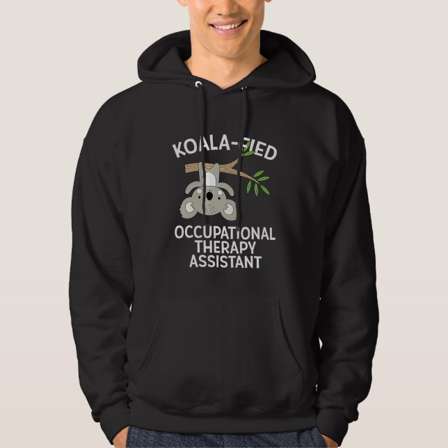 Moletom Assistente De Terapia Ocupacional Cute Koala Ot Ot (Frente)