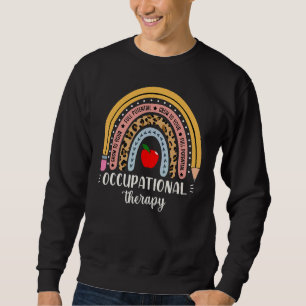 Moletom Assistente de Terapia Ocupacional Rainbow Leopard
