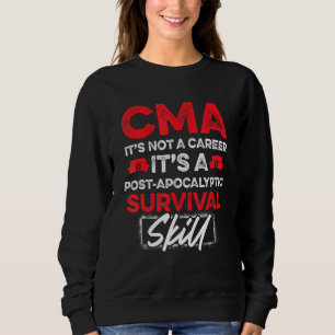 Moletom Assistente Médico Certificado Cma Prática de Vida