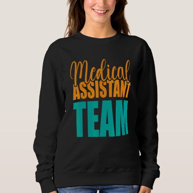 Moletom Assistente Médico de Equipe de Enfermeiros Clínico (Frente)