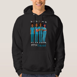 Moletom Assistente Médico Mães Pretas Esquadrão Sistas