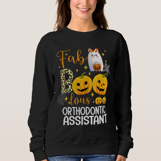 Moletom Assistente Ortodontico Fabooloso Dental Happy Hall (Frente)