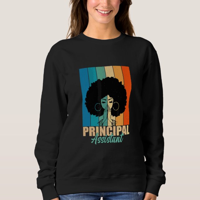 Moletom Assistente Principal Afro-Cargo Colaborador V (Frente)